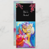 VENETIAANS MASKERBAL / MUZIKAAL NOCTURNE KAART (Voorkant / Achterkant)