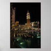 Venetiaans 's nachts poster (Voorkant)