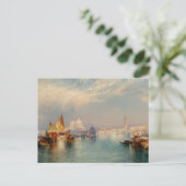 Venetiaans Scène door Thomas Moran Briefkaart (Staand voorkant)