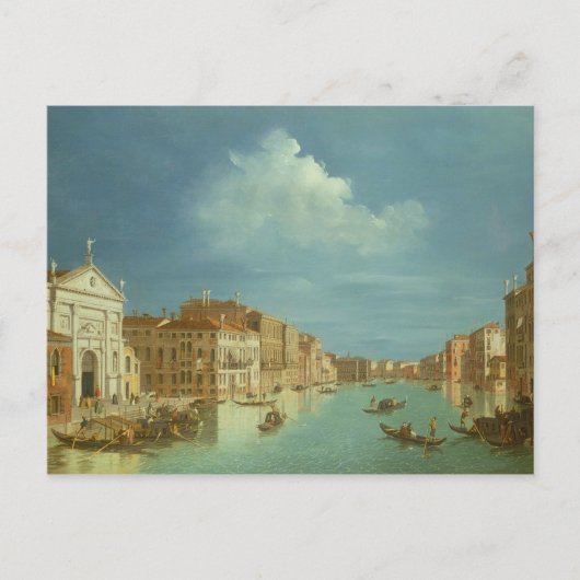 Venetiaans Uitzicht, 18e eeuw Briefkaart (Voorkant)