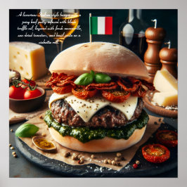 Venetiaans Vista: aflaat met truffels Poster