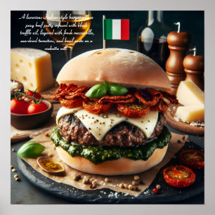 Venetiaans Vista: aflaat met truffels Poster