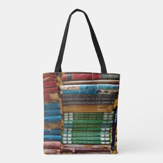 Venetiaanse boeken tas van Libreria Acqua Alta (Achterkant)