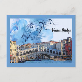 Venetiaanse Brug Van Rome Briefkaart