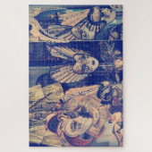 Venetiaanse carnavalmaskers Legpuzzel (Verticaal)