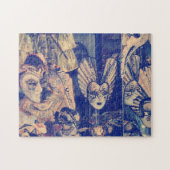  Venetiaanse carnavalmaskers Legpuzzel (Horizontaal)