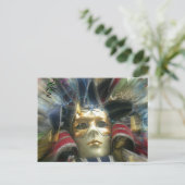 Venetiaanse Carnavals Nar Kunstkaart Briefkaart (Staand voorkant)
