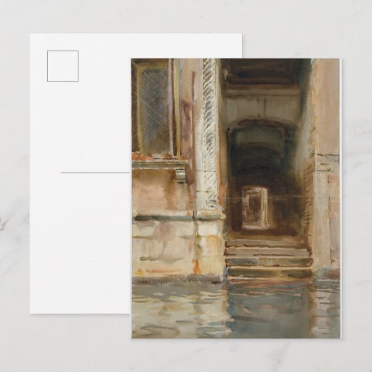 Venetiaanse doorgang briefkaart (Voorkant / Achterkant)