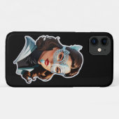 Venetiaanse gemaskerde dame Case-Mate iPhone case (Achterkant (horizontaal))