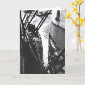 Venetiaanse Gondels in het Wenskaart van de Kaart (Gele Bloem)