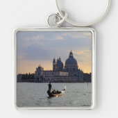 Venetiaanse gondola bij zonsondergang - Italië Sleutelhanger (Voorkant)
