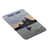 Venetiaanse gondola bij zonsondergang magneet (Rechterzijde)