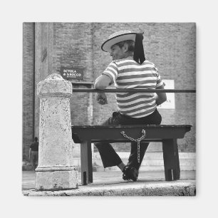 Venetiaanse Gondolier Magnet