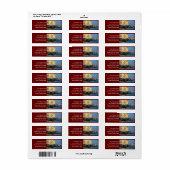 Venetiaanse gondoliers etiket (Full Sheet)