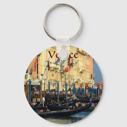 Venetiaanse gondoliers sleutelhanger (Voorkant)