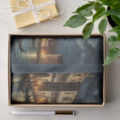 Venetiaanse lagune onder maanlicht tissuepapier (Geschenk)