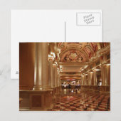 Venetiaanse Las Vegas Lobby Briefkaarten (Voorkant / Achterkant)