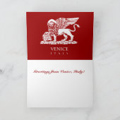 Venetiaanse Leeuw Kaart (Binnen)
