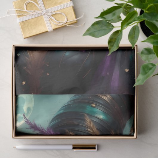 Venetiaanse maanverlichte heks - betoverende gotis tissuepapier (Geschenk)