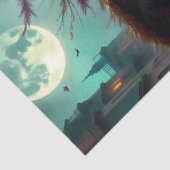 Venetiaanse maanverlichte heks - betoverende gotis tissuepapier (Detail)