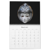 Venetiaanse maskerkalender kalender (Mar 2027)