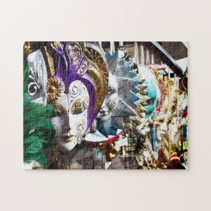 Venetiaanse maskers 1 legpuzzel