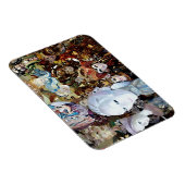 Venetiaanse maskers 2 magneet (Rechterzijde)