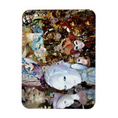 Venetiaanse maskers 2 magneet (Verticaal)