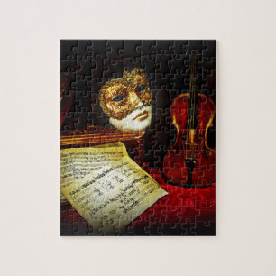 Venetiaanse Maskers collectie - Musical nacht Legpuzzel