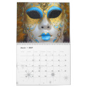 Venetiaanse maskers kalender (Mar 2027)