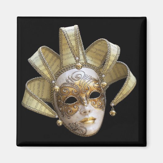 Venetiaanse maskers magneet (Voorkant)