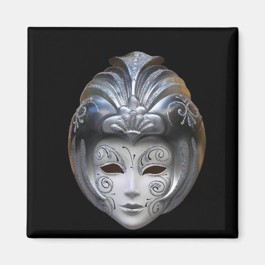 Venetiaanse maskers magneet (Voorkant)