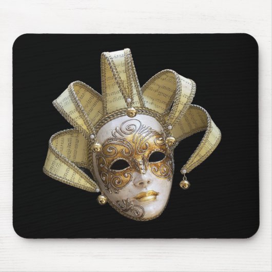 Venetiaanse maskers muismat (Voorkant)