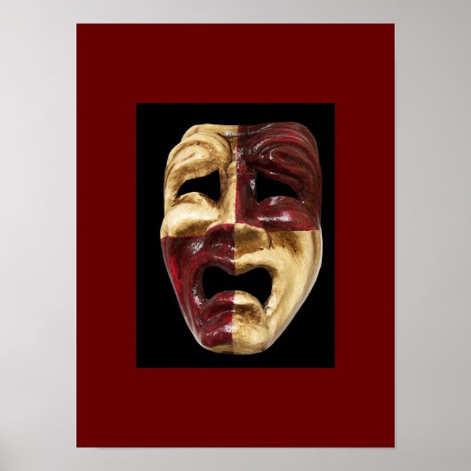 Venetiaanse maskers Poster (Voorkant)