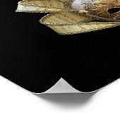 Venetiaanse maskers Poster (Hoek)
