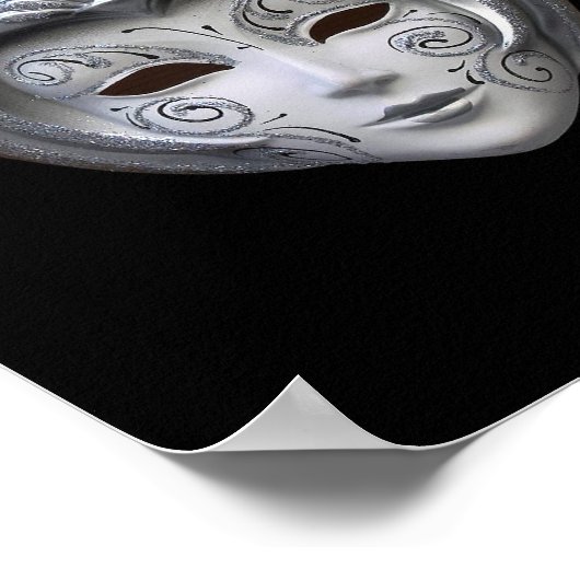 Venetiaanse maskers Poster (Hoek)