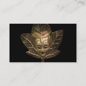 Venetiaanse maskers Visitekaartje (Achterkant)