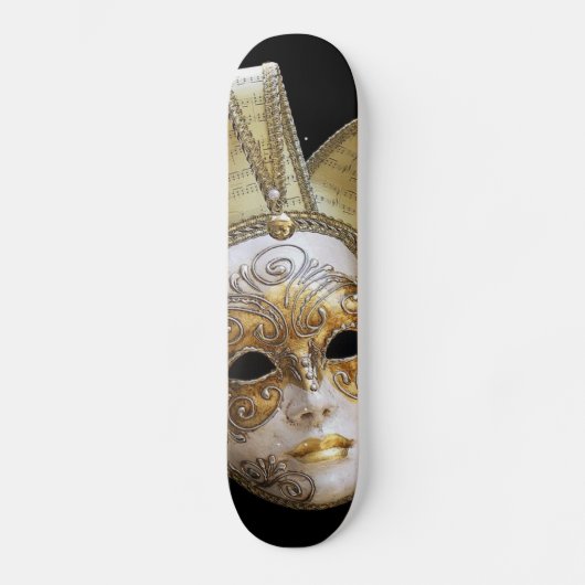 Venetiaanse maskerskateboard skateboard (Voorkant)