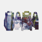 Venetiaanse middag bedankdoosjes (Uitgevouwen)