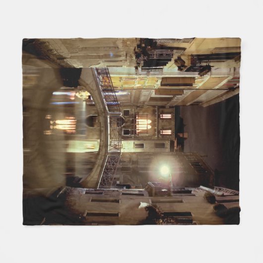 VENETIAANSE NOCTURNE Fleece Deken (Voorkant (Horizontaal))