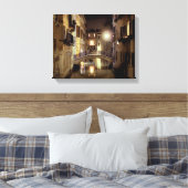 VENETIAANSE NOCTURNE Kleine stretched canvas Print (Insitu (Slaapkamer))