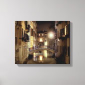 VENETIAANSE NOCTURNE Kleine stretched canvas Print (Voorkant)