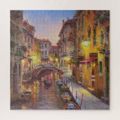 Venetiaanse stijl Kitchen, gondolier, gondola Legpuzzel (Verticaal)
