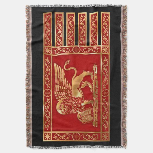 Venetiaanse vlag deken (Voorkant Verticaal)