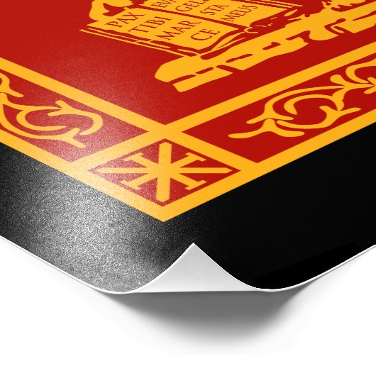 Venetiaanse vlag foto afdruk (Hoek)