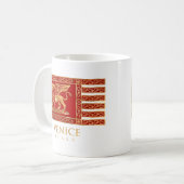 Venetiaanse vlag koffiemok (Voorkant links)