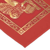 Venetiaanse vlag korte tafelloper (Hoek)