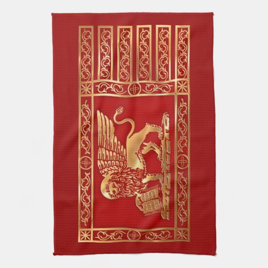 Venetiaanse vlag theedoek (Verticaal)