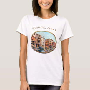 Venetiaanse waterweg t-shirt