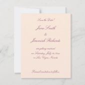 Venetiaanse zonsondergang Save-the-Date kaarten (Achterkant)